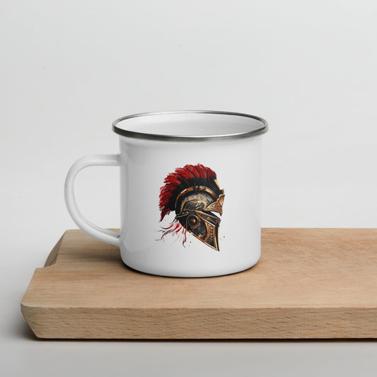 Helmet Enamel Mug